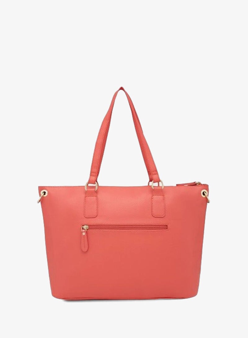 CAPRESE AMELIA SATCHEL MEDIUM CORAL - Image 4