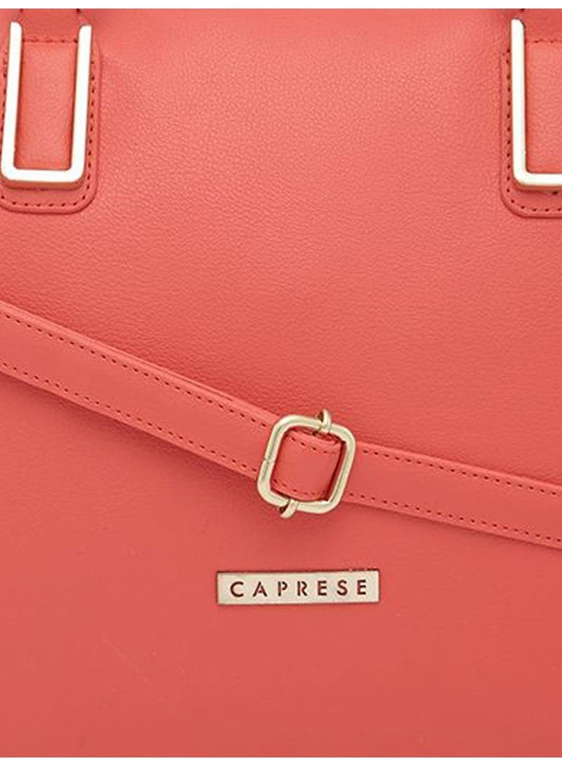 CAPRESE AMELIA SATCHEL MEDIUM CORAL - Image 2