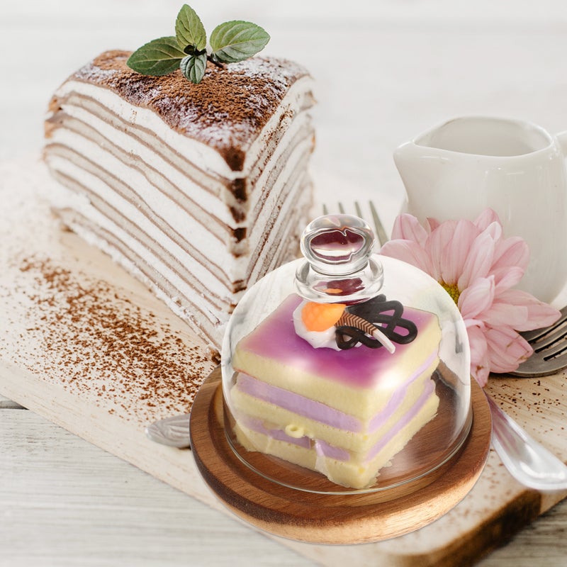 2pcs Cake Display Stand Covered Cake Stand Cupcake Stand Party Dessert Storage Stand - Image 4