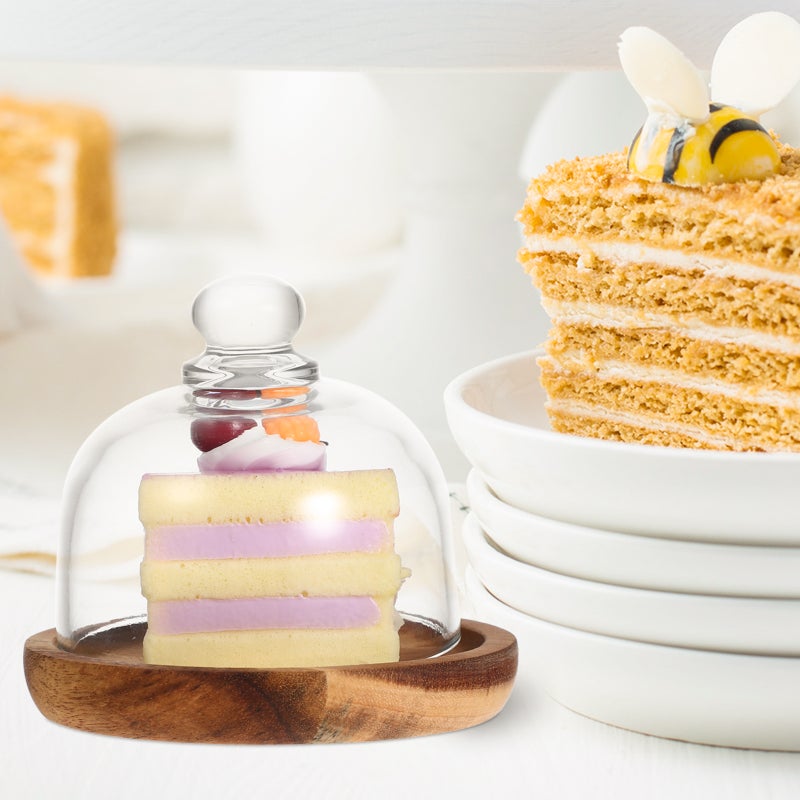 2pcs Cake Display Stand Covered Cake Stand Cupcake Stand Party Dessert Storage Stand - Image 5