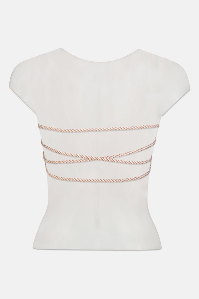 arena بلوزة بيكيني بسيطة للنساء، سوداء - Image 3