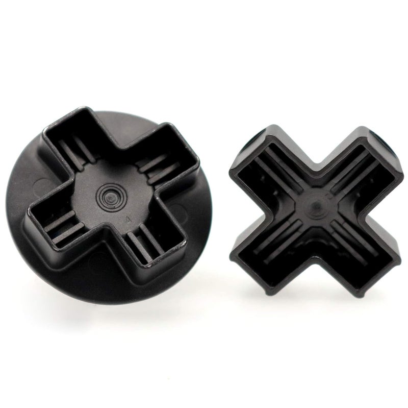 Deal4GO 2-Pack Metal D-Pads set w/Standard Dpad and Faceted D Pad Replacement (Cross + Concave) for Xbox Elite 2 Controller Directional Arrow Button - Image 5