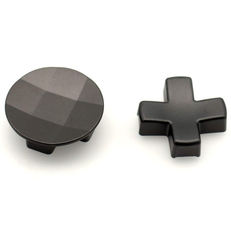 Deal4GO 2-Pack Metal D-Pads set w/Standard Dpad and Faceted D Pad Replacement (Cross + Concave) for Xbox Elite 2 Controller Directional Arrow Button - Image 1