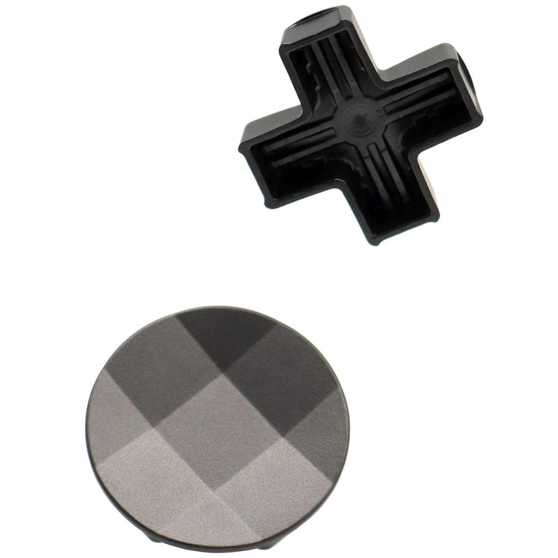 Deal4GO 2-Pack Metal D-Pads set w/Standard Dpad and Faceted D Pad Replacement (Cross + Concave) for Xbox Elite 2 Controller Directional Arrow Button - Image 3