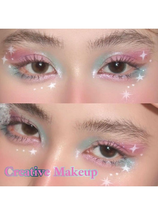 يابوليان لوحة ظلال العيون Glisten Eyes-5Color ، وردي ، Dreamy Fairy ، صبغة عالية ، غير لامع ولؤلؤي ، مقاوم للماء والعرق ، مكياج يدوم - Image 4