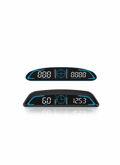 SYOSI Digital GPS Speedometer Universal Heads Up Display for Car 5.5 inch Large LCD Display HUD with MPH Speed Fatigued Driving Alert Overspeed Alarm Trip Meter for All Vehicle  - Image 1