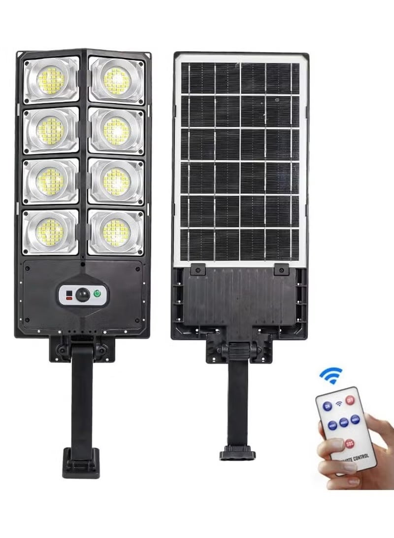 LED Solar Motion Sensor Light Outdoor Street Lights with Multi-Angle Adjustable / 3 Lighting Modes IP65 Waterproof Security Flood Light For Front Door Yard Garage - Image 1