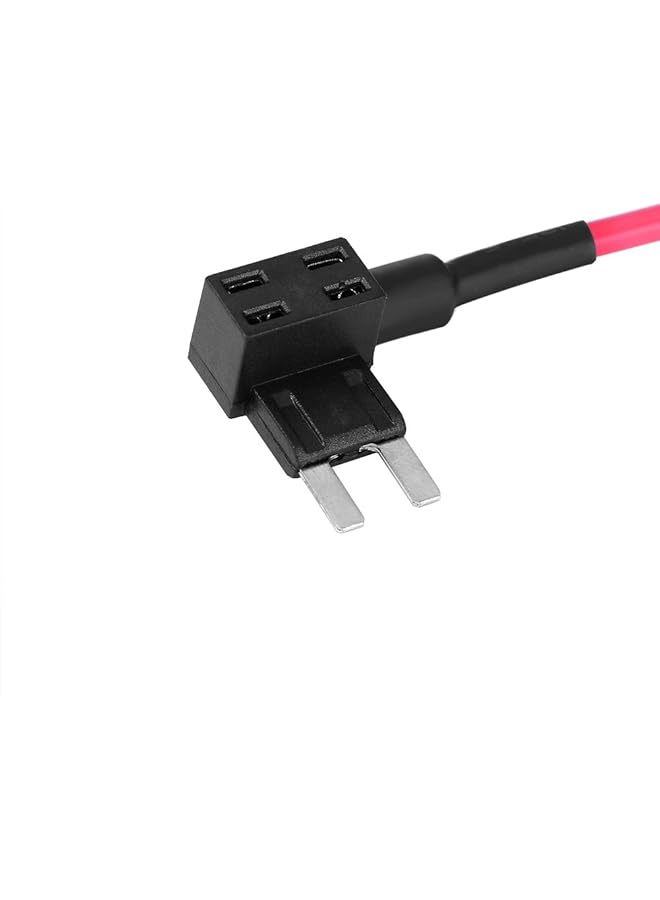 Keenso Car Fuse Adapter Set, Car Add-A-Circuit Fuse Tap Adapter Fuse Holder With 15A Blade Fuse (Mini) - Image 2