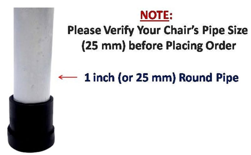Sky Craft Round Rubber Cap for Chair Furniture Leg 25 mm / 1 inch i Diameter Pack of 8  - Image 3