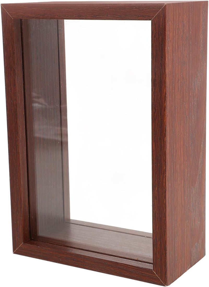 Ergonomic build MAGICLULU Photo Display Frame Shadow Box with Window 6-inch Burgundy Wooden DIY Memory Case for Tickets, Pressed Flowers, Photos Desk and Wall Decor All environment compatible Stable local goods source Durability boost selected material Cost effective global grade quality Instant order available stock All storage type compatible KSA local stock Dispersed regional warehouses General purpose premium build Nationwide warehouse layout All budget friendly options User feedback upgraded quality Rack friendly Trendy versatile build Temp fluctuation resistant crafted quality All-round unified build Care processed raw material All space matching look Domestic distribution ready Trendy flexible practical build Periodic restock local Local trackable shipment Organized shipment arrange Wide range expanded design - Image 1