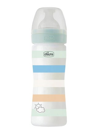 Well-Being Silicone Plastic Feeding Bottle 250 ML, Medium Flow 2M+, Green - pzsku/ZD159065122F69D4A5851Z/45/_/1722335156/68e73112-0f4c-40d7-a9a5-764aae4a8032