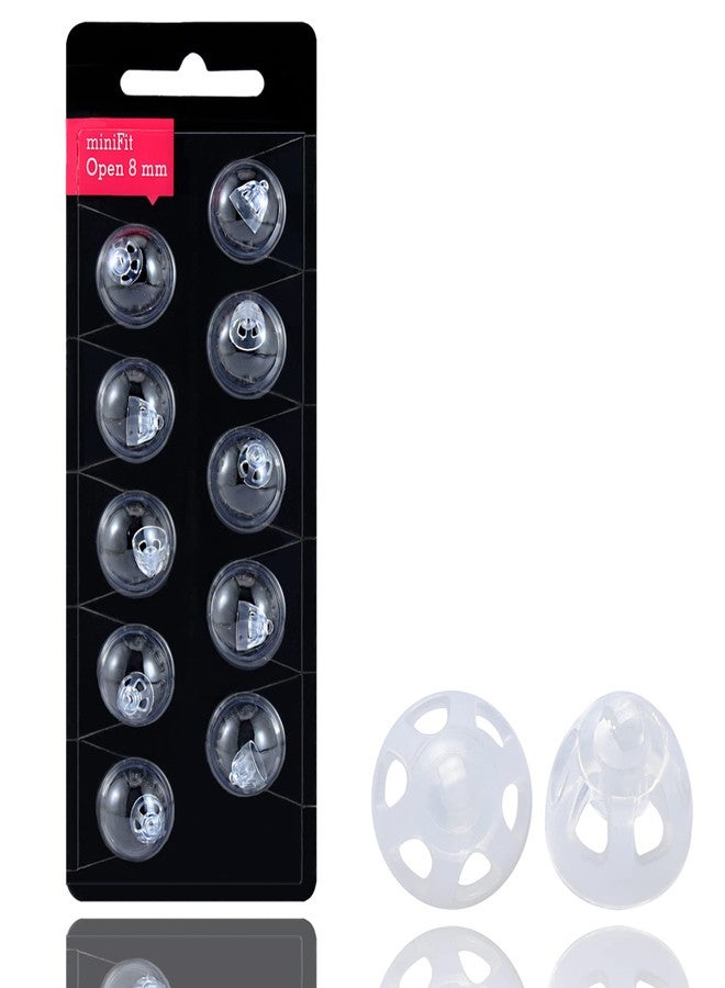 LA FEE Hearing Aid Domes for Oticon Minifit Bass 8mm Open（3 Pack），Universal Domes for Oticon Hearing Aid Supplies - Image 4