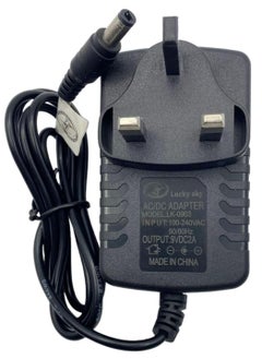 Lucky Sky DC  9V 2A Adapter Power Supply Transformer Power Adapter Converter Wall Charge Adapter For Professional Home Use, black. (9V 2A)  - Image 1