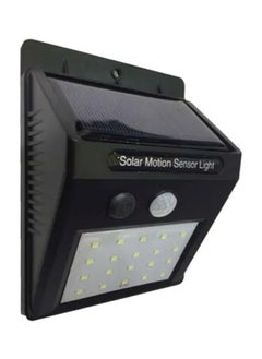 Rabos 20 LED Solar Motion Sensor Light Black/White 6x10cm  - Image 1