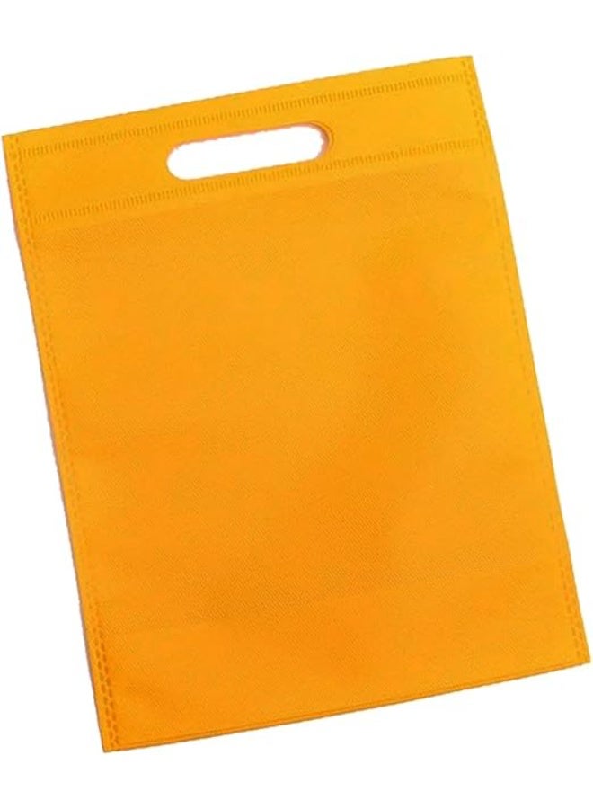 Yellow Non-Woven Printable Bag, 35 x 40 cm