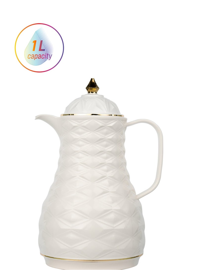 LALE Lale Turkish Tea and Coffee Flask 1L Swan Color