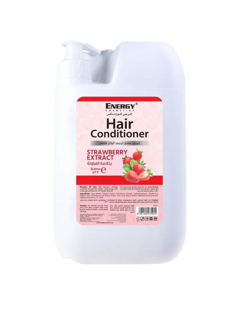 Energy Hair Conditioner Strawberry Extract 5l