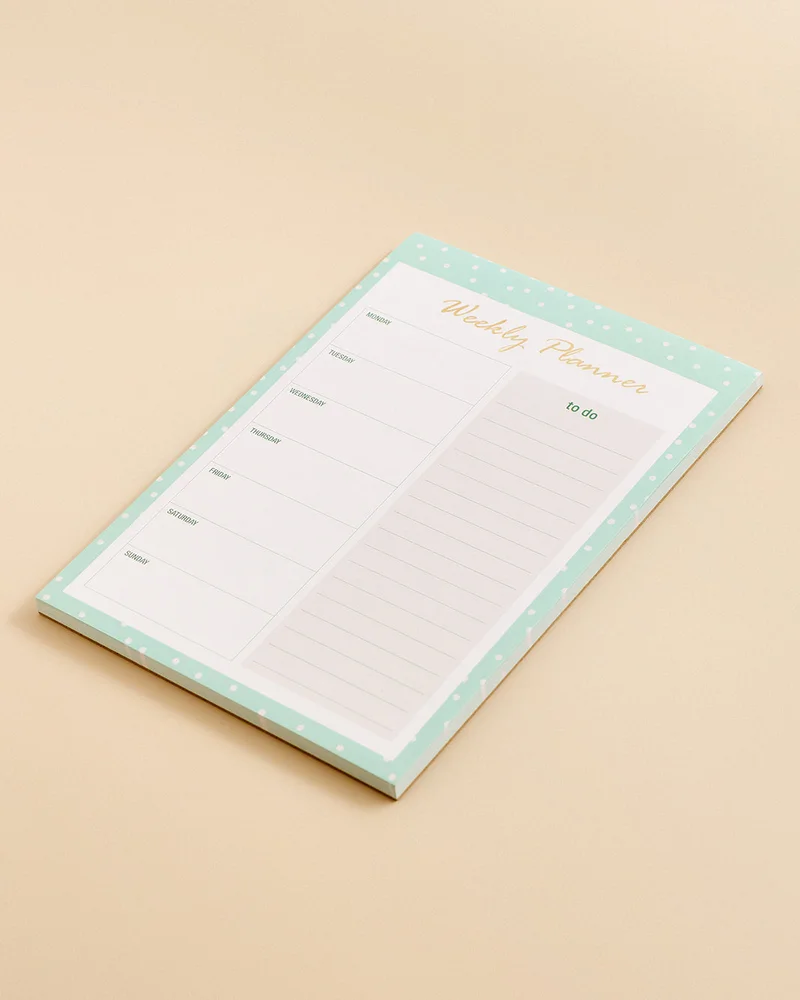 Redtag White A4 Notepad with Magnet Sheet