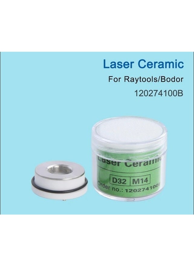 TABa Laser Ceramic D32 mm Compatible For Tabas Startnow Raytools Laser Head Nozzle Holder D32 mm M14 For Empower Fiber Cutting Machine 120274100B  - Image 2