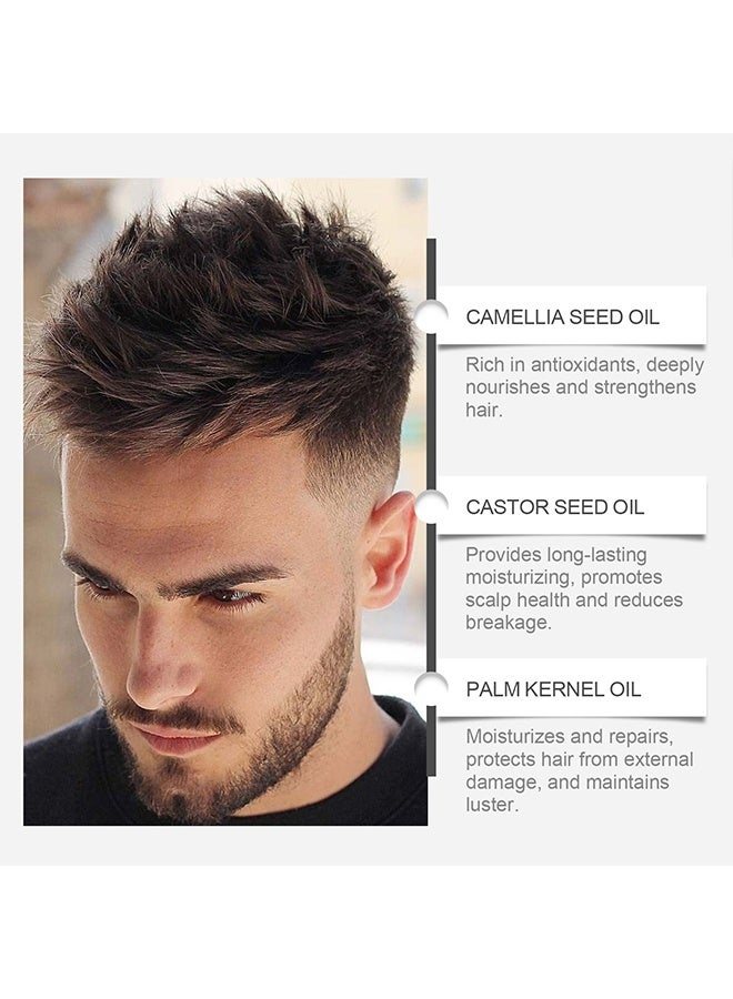 East Moon Hair Concealer,Hairfillup Hair Concealer for Men,Root Cover Up,Concealer for Hair,Hair Fillup Hair Concealer,Hair Fibers for Men,Easily Cover Loose Hair and Show Hair Volume 50g - Image 2