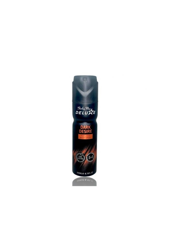 Shirley May - Dark Desire - Body Spray - For Men - 200ml - Image 1