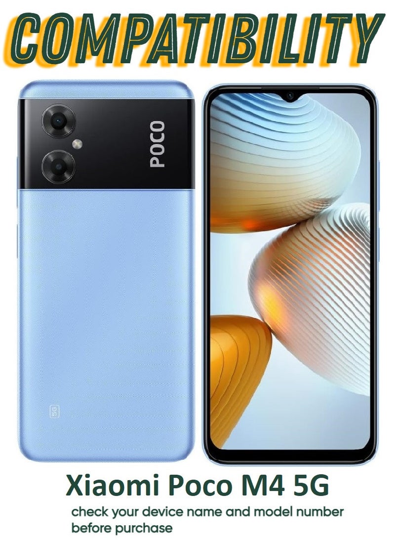 ACLIX 4 Pieces Antistatic ESD Dustproof Premium Quality High Definition Tempered Glass Screen Protector Designed For Xiaomi Poco M4 5G - Image 3