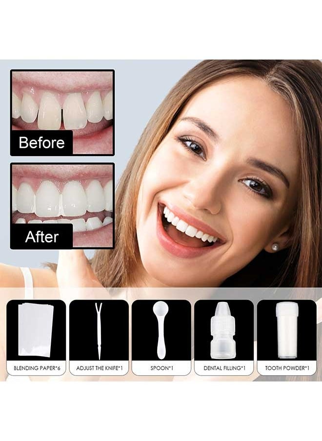 Jaysuing Moldable False Teeth Kit, Reusable/Temporary Molded/Denture Replacement, Used To Fill Missing Broken Teeth, Quickly Restore Confident Smile, Tooth Filling Repair Kit  - Image 3