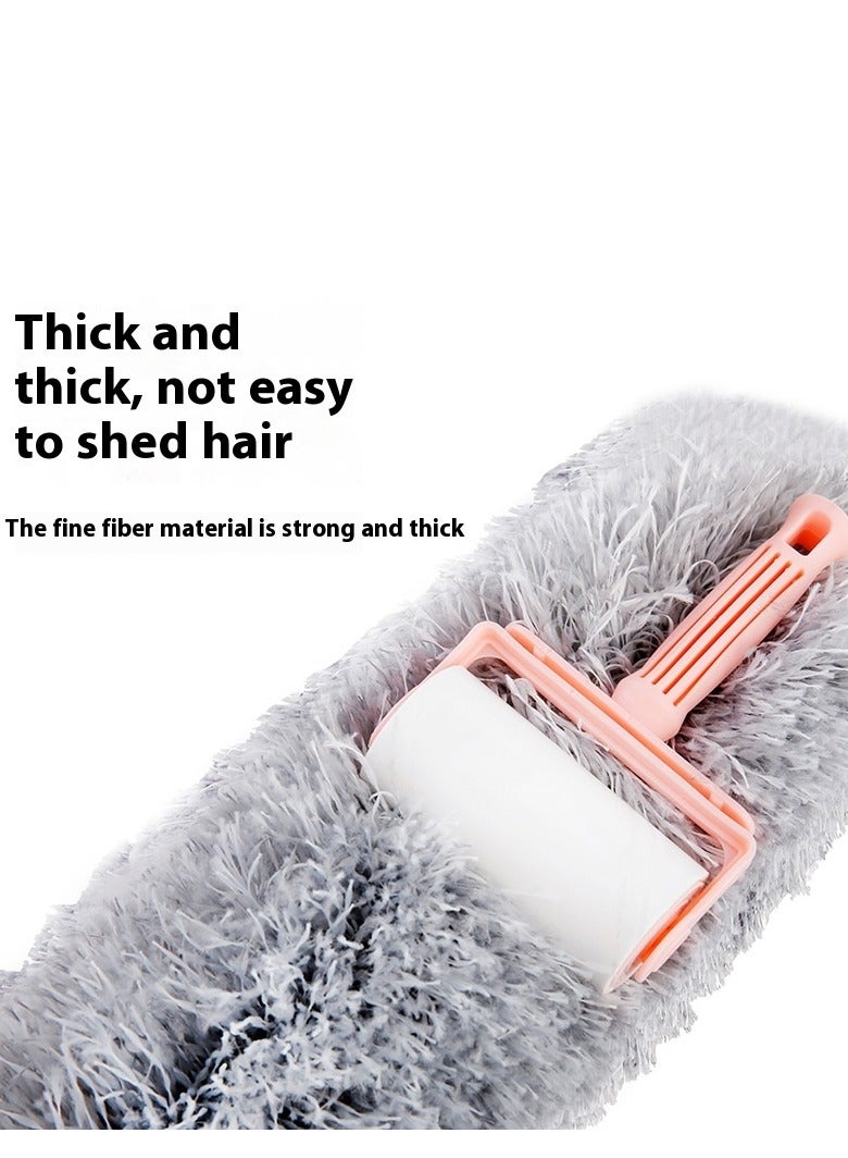 Beauenty Retractable feather duster, Duster household cleaning artifact tools cleaning sanitary artifact car dust duster - Image 3