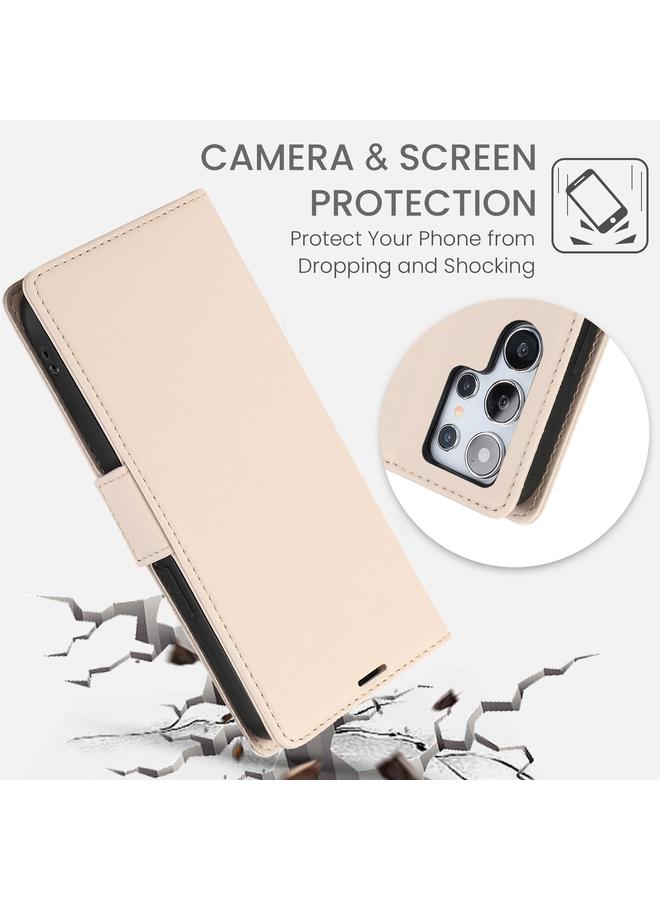 اس-توب جراب لهاتف Samsung Galaxy S25 Ultra 5G مع مشبك جانبي وتقنية RFID وغطاء جلدي مضاد للسرقة - Image 4