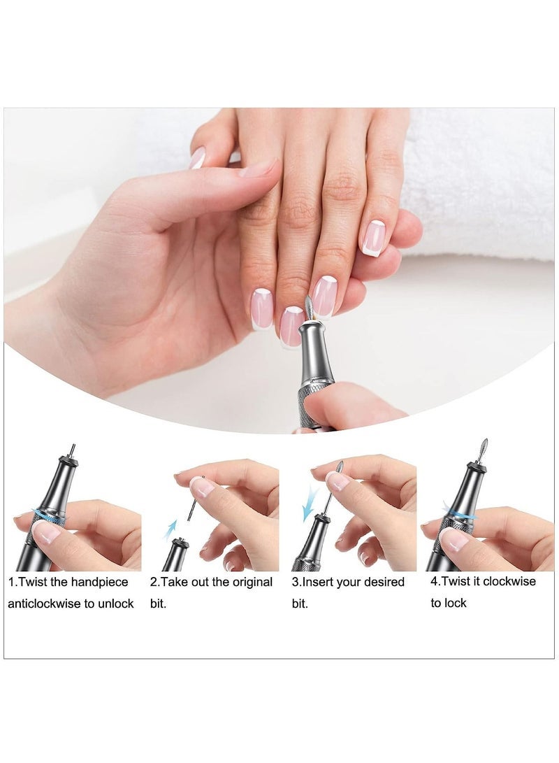 general 35000RPM Rechargeable Nail Polisher for Home and Salon (UV-501) - Image 5