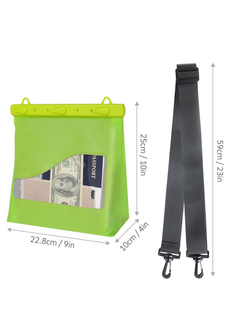 Gerenic Waterproof Dry Bag with Shoulder Strap for Swimming, Boating, Traveling, Snorkeling, Kayaking, Fishing, Diving, Hiking, Camping and more  - Image 3