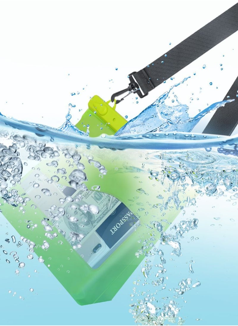 Gerenic Waterproof Dry Bag with Shoulder Strap for Swimming, Boating, Traveling, Snorkeling, Kayaking, Fishing, Diving, Hiking, Camping and more  - Image 2