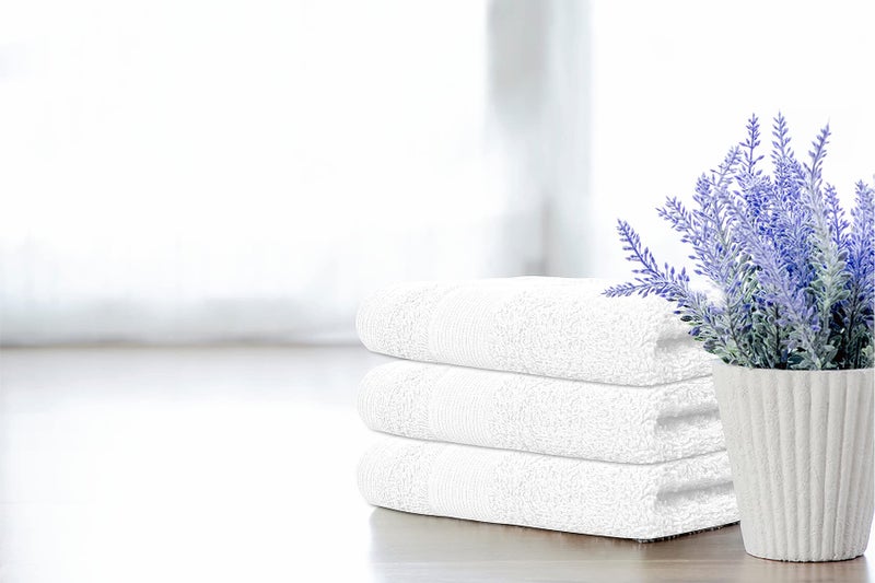Softolle Premium Wash Cloths Pack of 12 (13" x 13") 100% Ring Spun Cotton | Luxury Washcloths | Ultra Soft Face Towels | Highly Absorbent Wash Cloths for face (White) - Image 5