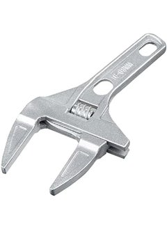 Excefore Adjustable Wrench – 6 To 68Mm Wide Opening Jaws Adjustable Spanner With Short Handle – Aluminum Alloy Light Weight Plumbers Spanner Nut Key Hand Tool For Bathroom Washbasin Etc  - Image 2