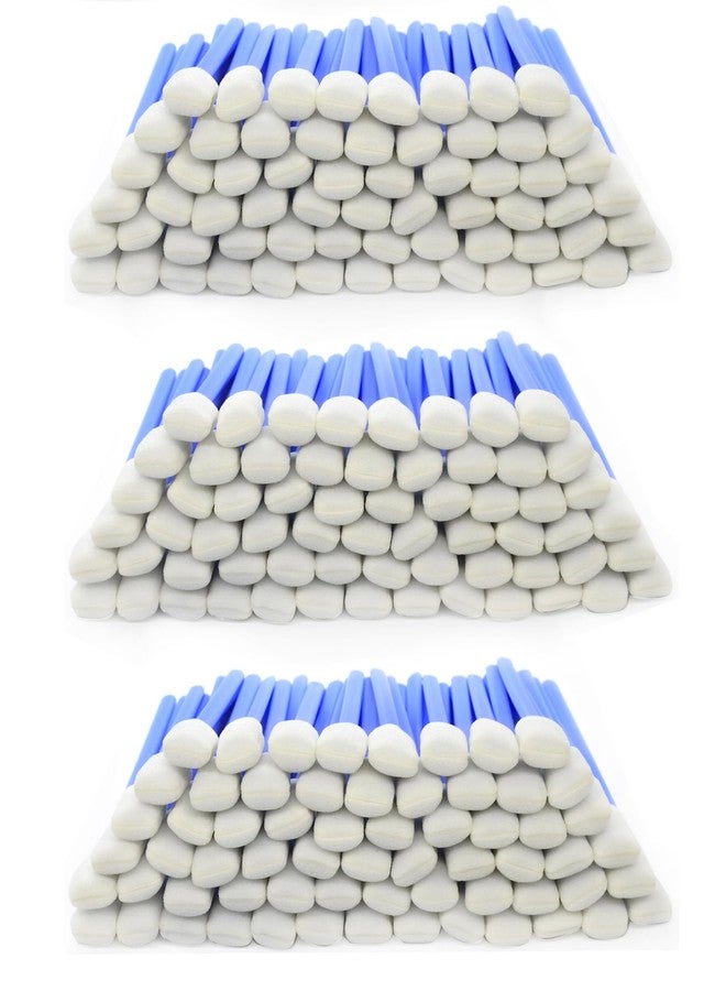 Wellgler's Square Rectangle Cotton Swabs,5.11” Foam Cleaning Swabs for Printers，Cameras, Automotive, Optics, Sensors, Guns, and Electronics (Blue, 300) - Image 1