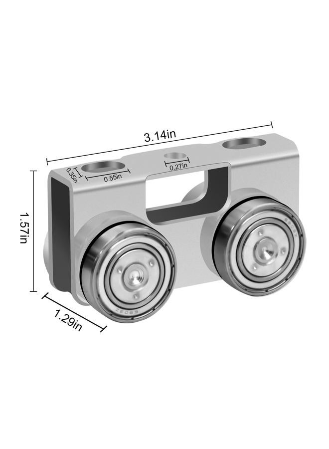 FBULWSEC P2750-EG Trolley Assembly 4 Wheel Light Duty for Use with All 1-5/8" P1000, P1001, P5000, P5001, P5500, P5501 or Taller Strut Channel, Unistrut, Superstrut (4PACK) - Image 2