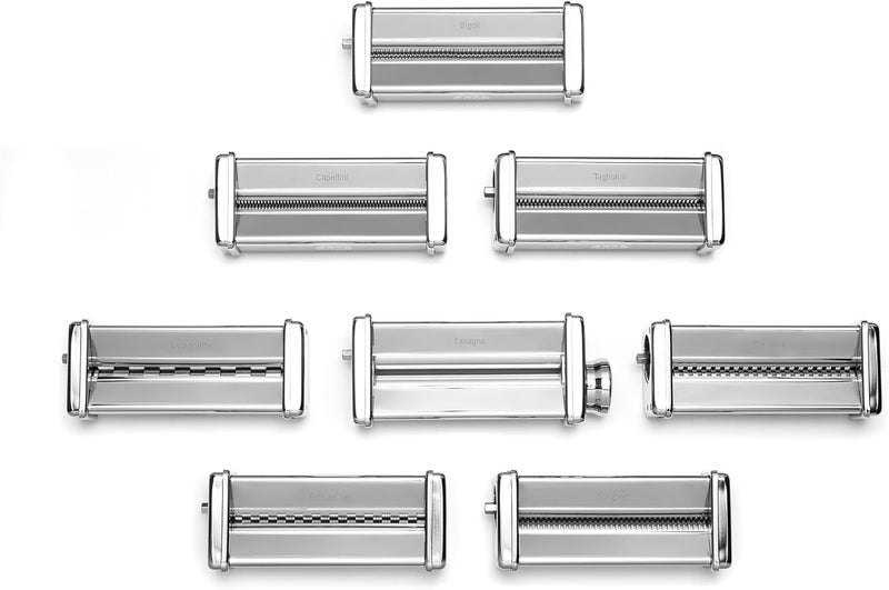 MARCATO MARCATO Made in Italy Capellini Attachment for Pasta Fresca KneadingPasta Machine Chrome Steel  - Image 3
