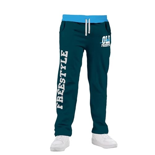 KYDA KIDS® Boy's Cotton Printed Regular Fit Track Pants - Pack of 3(KK_Old_Village_Trackpants-C2-11-12y,Multicolor) - Image 2