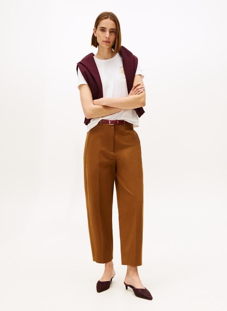 تومي هيلفيغر تي شيرت بياقة دائرية وطبعة جرافيك - Image 4