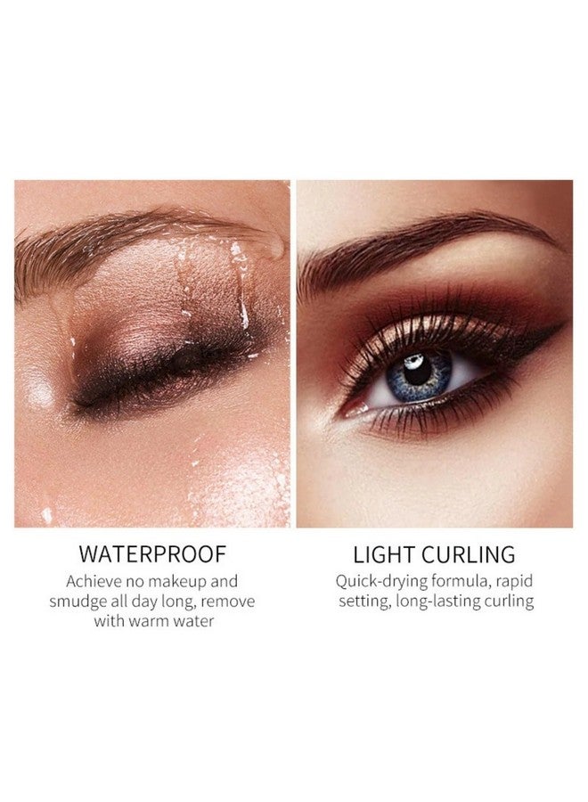 مايبور ماسكارا MAEPEOR 5D Silk Fiber Mascara، ماسكارا ملونة طبيعية مقاومة للماء والتلطخ (02 بني) - Image 5