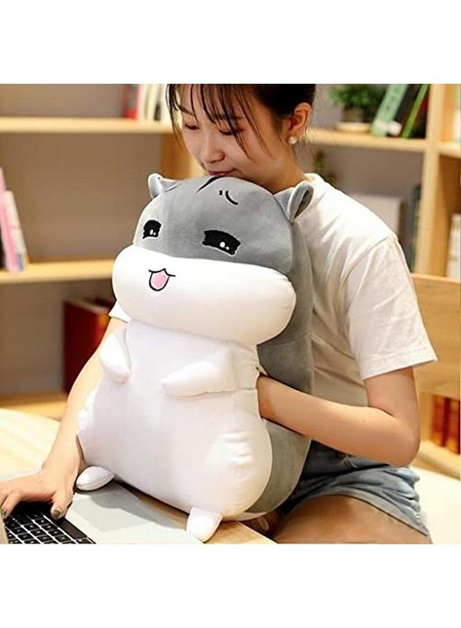 Webby Plush Cute Hamster Soft Toy Ragdoll Doll Big Pillow Girl Sleeping Bed Cute Girl Birthday Gift For Kids 35 Cm - Image 1