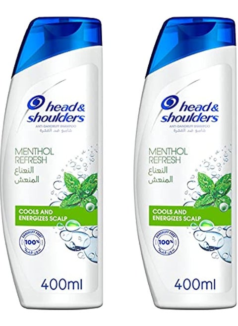 Menthol Refresh Anti-Dandruff Shampoo For Itchy Scalp 400ml