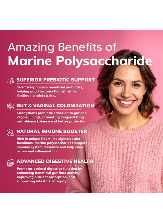 aSquared Nutrition Probiotics for Women - 50 Billion CFU Women's Probiotic Supports Digestive, Gut, Vaginal & Urinary Tract Health - Prebiotics for Females - 60 Capsules - Alt to Gummies - Image 4