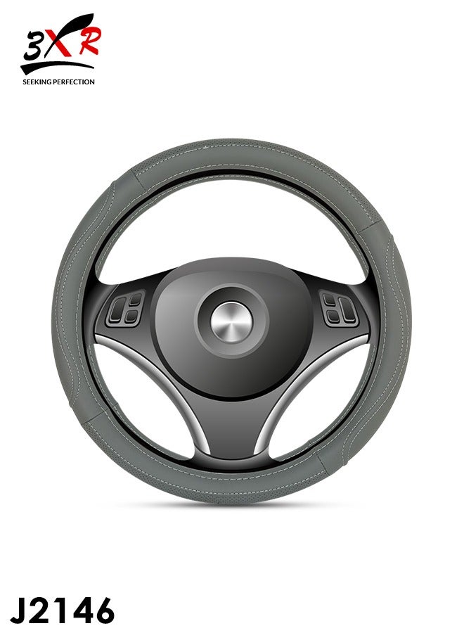 3XR Car Steering Cover Good Grip Steering Wheel Cover Decoration For Universal Cars 3XR-J2146 - Image 1