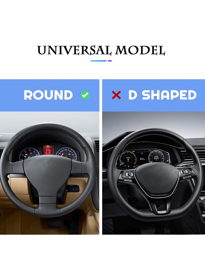 3XR Car Steering Cover Good Grip Steering Wheel Cover Decoration For Universal Cars 3XR-J2146 - Image 5