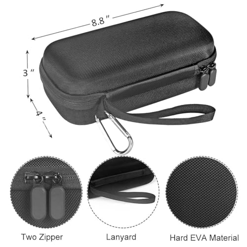 VERTUS® Carrying Case Storage Bag for DJI OSMO Mobile SE / Insta360 Flow 2 Pro / Insta360 Flow Pro / Insta360 Flow Intelligent Gimbal Stabilizer & Accessories (Black) - Image 4