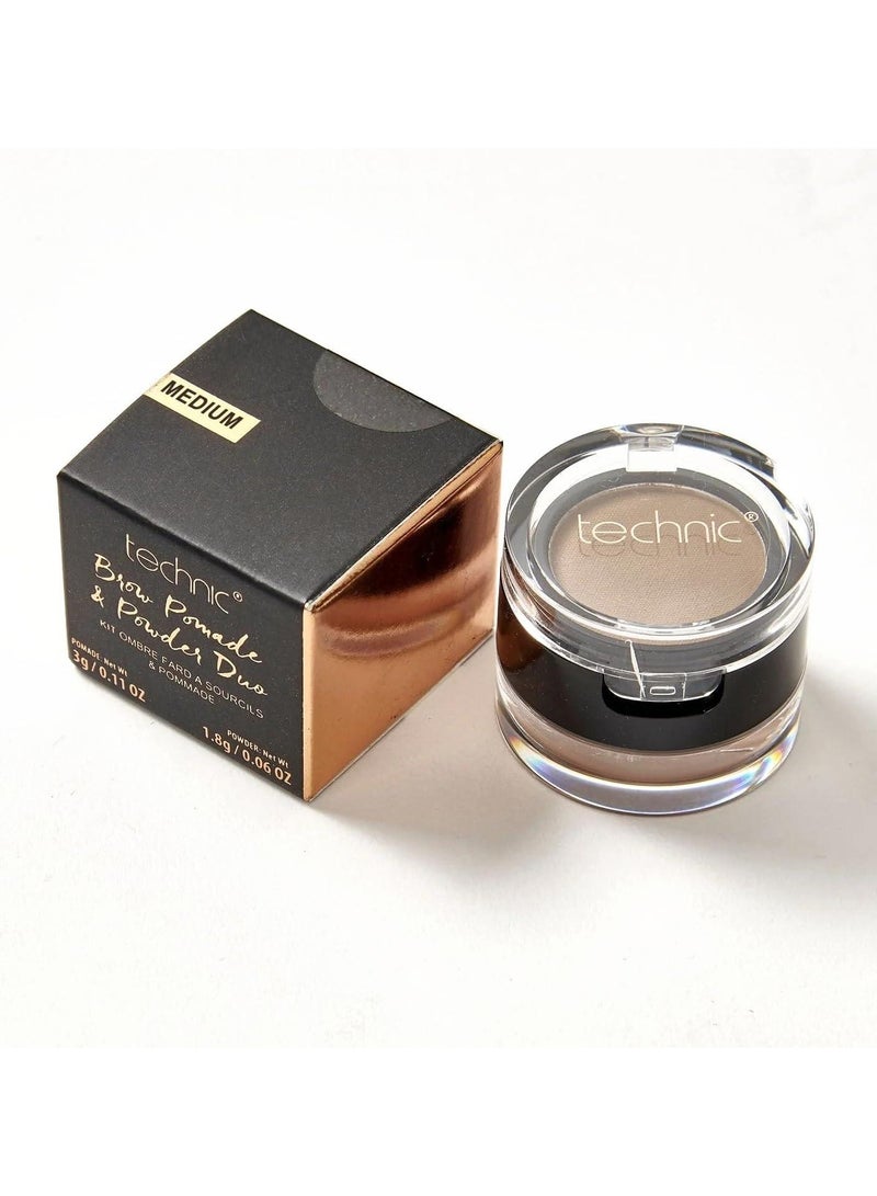 Technic Brow Pomade & Powder Duo - Medium 4.8g - Image 1