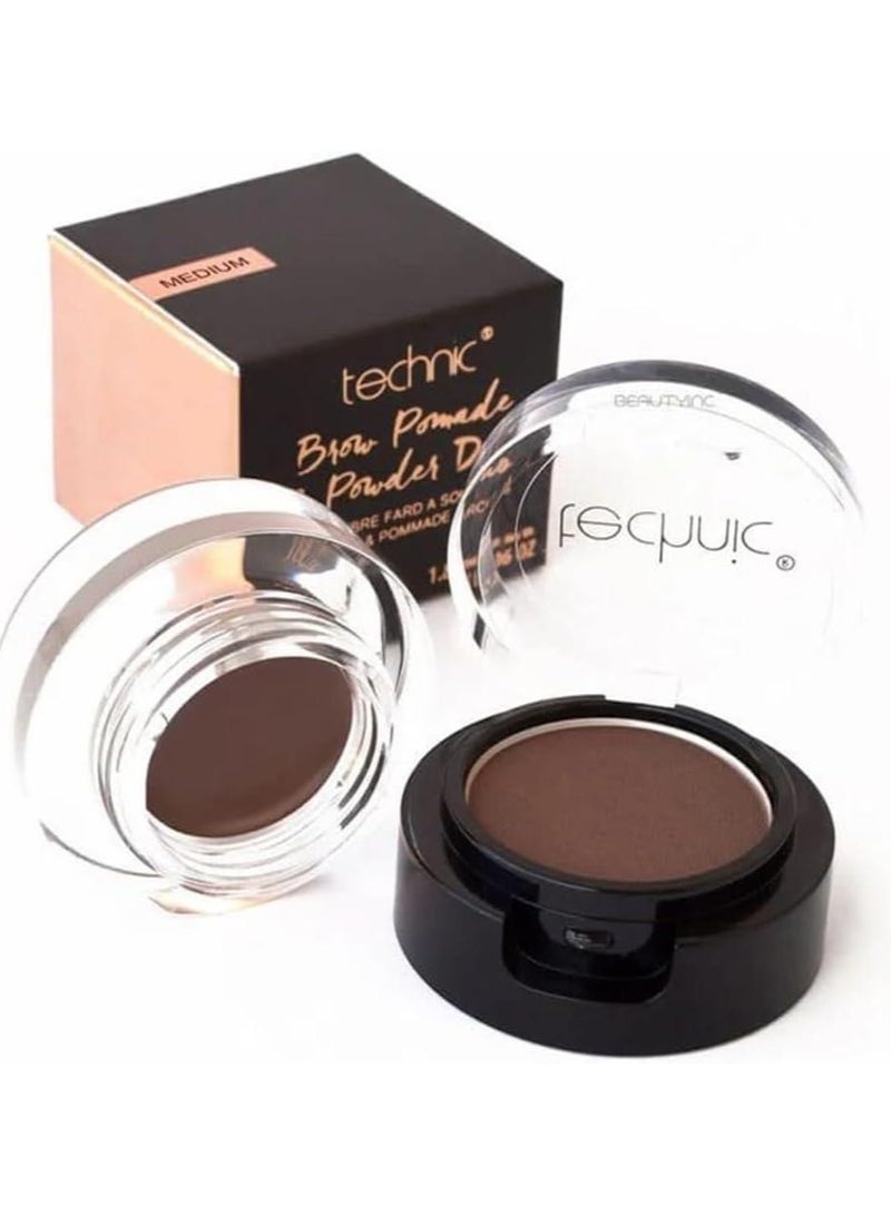 Technic Brow Pomade & Powder Duo - Medium 4.8g - Image 3