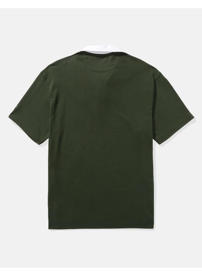 AE Contrast Collar Polo Shirt