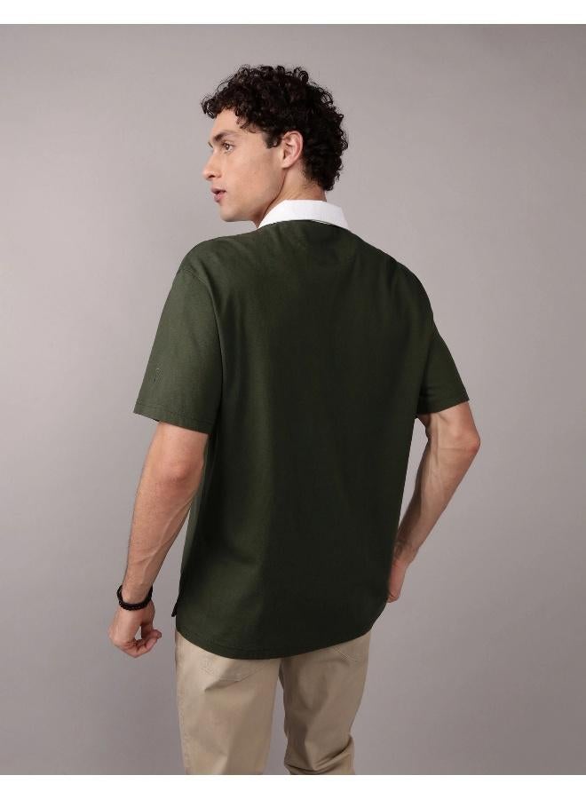 AE Contrast Collar Polo Shirt
